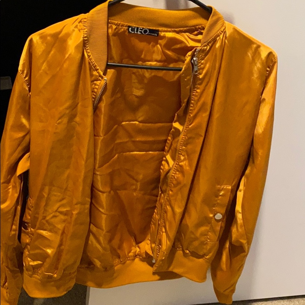 Orange jacket